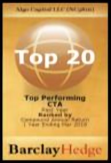Top 20 · Algo Capital LLC (NC3816) · Top Performing CTA · Past 1 year to March 2018, compound annual return